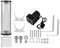 Goshyda Wasserkühlung Tankpumpe, 800L/H Computer Wasserkühlung Tank Zylinder Wassertank DC Pumpe für Wasserkühlsystem(160mm)