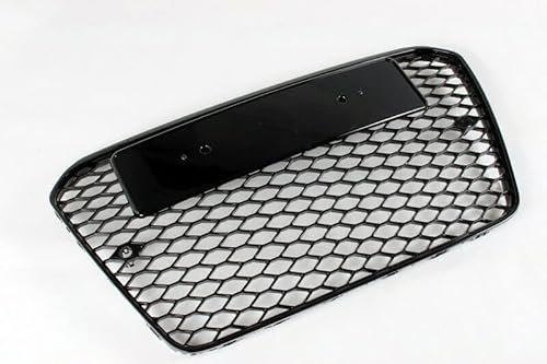 FLY DESIGN Griglia anteriore del radiatore a nido d'ape nera per Audi A5 Facelift RS 5 S5 2012
