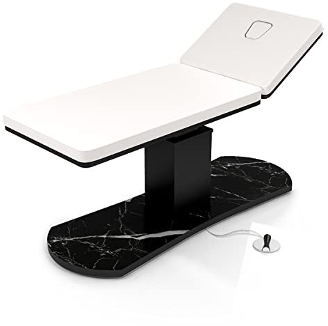 Pierucci Wellness Technology lit électrique massage esthéticienne professionnelle, lit professionnel centre esthétique avec moteur physiothérapie spa bien-être - E-space N-MN