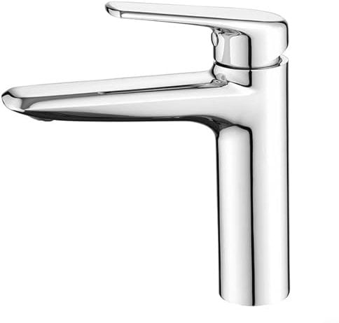 Bathroom Basin Faucet Household Undercounter Basin Bathroom Cabinet Hot and Cold Mixer Washbasin Aplash-Proof Faucet(C)