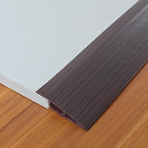 GELINTONG Profilé de compensationl en PVC,Profilé de rattrapage,profilé d’Adaptation,Barre de Seuil,Bande de Transition pour seuil de Sol,Autocollantes,Rail de Transition,Profil de Réglage en Hauteur