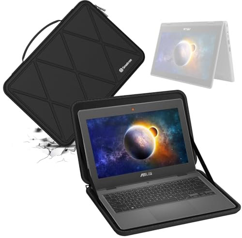 Smatree Housse de Protection Rigide en EVA Compatible avec Ordinateur Portable ASUS BR1100F 11,6 (X8018)