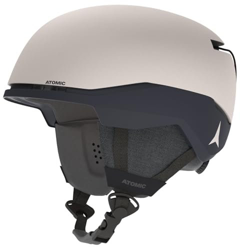 ATOMIC FOUR AMID Skihelm - Sand - Größe L - Helm für maximale Sicherheit - Skihelme mit komfortablem 360° Fit System - Snowboardhelm mit Belüftungssystem - Kopfumfang 59-63 cm