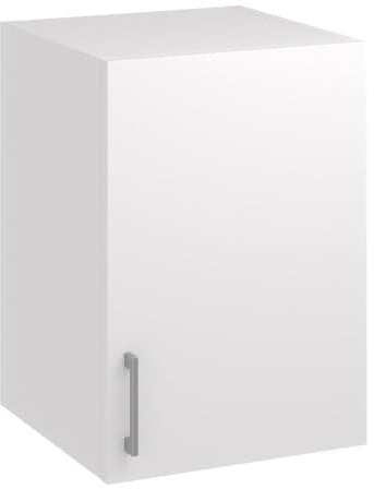 roe furniture Hängeschrank 40 cm - Küchenschrank - Küchenmöbel - Küchenunterschrank - Schrank Küche - Küchenschränke Einzeln Mattweiß