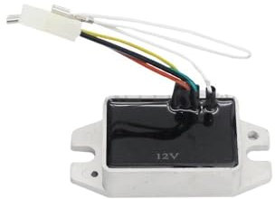 KDHUCS Motorrad Spannungsregler Für Simson S51 S50 S7 SR50 SR80 SR4 KR51 Schwalbe 12 V Spannung Aluminium Motorrad Elektrischer Regler Gleichrichter AC-DC Vape R54