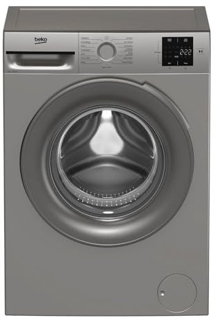 Beko 7kg 1400rpm Washing Machine - Silver