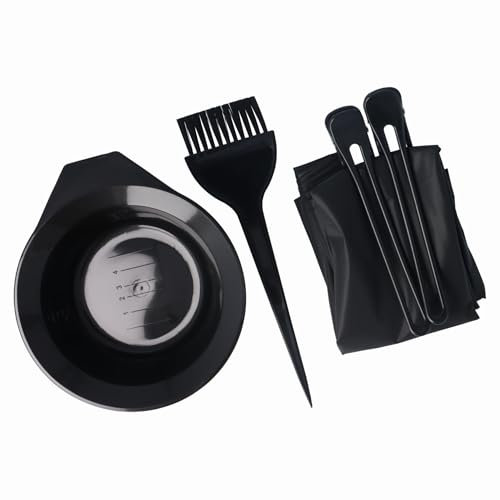 PARSA Beauty Haarfärbeset in Puch, 5tlg – Komplett-Set für professionelle Haarfärbung, inkl. Umhang, Farbschale, Pinsel & Clips, ideal für Zuhause & Salon