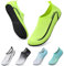 WateLves Wasserschuhe Badeschuhe Damen Herren Aquaschuhe Strandschuhe Schnell Trocknend Slip on Breathable Surfschuhe Unisex Schwimmschuhe für Beach Pool Surfen Yoga Hellgrün 38/39