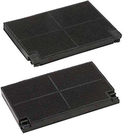 DREHFLEX - AK17-2 - 2er Pack Aktivkohlefilter Kohlefilter für Dunstabzugshaube passt für AEG-Electrolux EFF70 902980049-8 9029800498 MCFE05 auch Faber Franke 112.0157.242 112.0016.757 GZD0604
