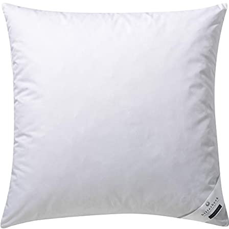 Billerbeck Kopfkissen Gabriela 30 – Kissen in 60 x 80 cm - Daunenkissen mit weicher Stützkraft – mit Gänsedaunen und -Federn