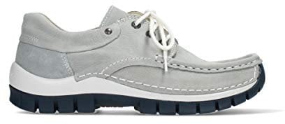 Wolky Comfort Schnürschuhe Fly Summer - 11206 Nubukleder hellgrau - 39