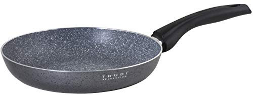 Aeternum, Trudi Revolution, Padella Antiaderente, Diametro 32 cm, Adatta all'induzione, Alluminio, Grigio