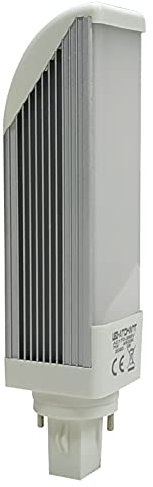 LED ATOMANT LED-Glühbirne PL G24, 7 W, 2 Pin, kaltweiß (6500 K), 700 Lumen, Ersatz für 26 W Gasstrom.