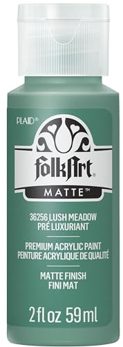 Folkart Matte Acrylic Paint 2oz-Lush Meadow