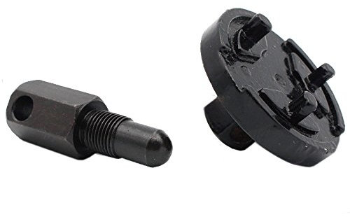 14mm Kolbenstopper Metall Kupplung Schwungrad Ausbauwerkzeug Kupplung Expander Demontieren Werkzeuge für Stihl Husqvarna Partner Dolmar Motorsägen Kettensägen 2 Cycle 14 mm