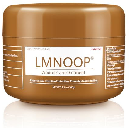 LMNOOP® Dekubitus-Creme, Wundheilungssalbe, Hautreparaturbehandlung, Infektionsschutz, Erste-Hilfe-Salbe für Dekubitus