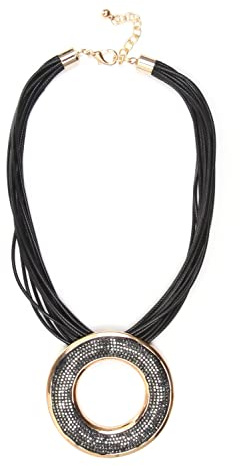 collezione alessandro Halskette Rowina mit Glassteinen