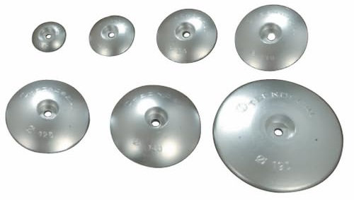 Tecnoseal Anodi – Flansch M.110 Schwer, Anode aus Zink, für Boot, Segelboot, Motor