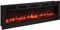 BALDERIA Elektrokamin Leif 60'' | Elektrischer Wand- oder Einbaukamin 3D-Flammeneffekt | Elektro Heizung 1800W | Kamin mit Fernbedienung, Startsteuerung, Timer & Thermostat | Schwarz