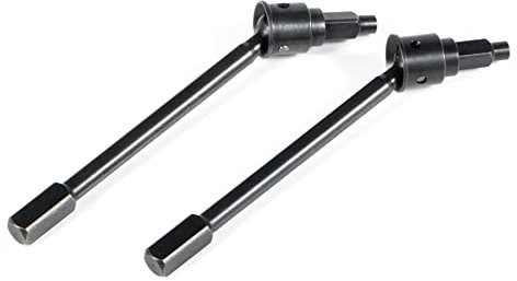 UTB18 RC eje de transmisión delantero y trasero CVD para eje axial RC Crawler 1/18 UTB18 Capra Unlimited Trail Buggy RTR parte de actualización (2 ejes de transmisión delanteros)