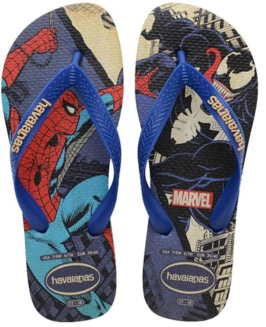 Havaianas – Top Marvel Classics, bequeme, leichte und strapazierfähige Flip-Flops, mit Marvel-Superhelden-Comic-Motiven, Herren