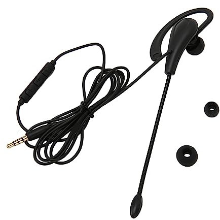TIKATARER Einohr-Headset mit Mikrofon, Monaurale Schnurgebundene USB-Headsets, Headset mit Mikrofon, Headset mit Mikrofon, Telefon-Headset für PC, On-Ear-Computer-Laptop-Kopfhörer mit