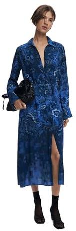 Desigual Damen 25wwvw23 Lässiges Kleid