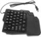 CAXUSD Jugar Teclado mecánico condujo Vistoso táctil Teclado para Juegos con una Mano teclados mecanicos teclados para Juegos Teclado de Juego de computadora Teclado retroiluminado Black