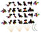 Supvox 4 Sätze Dinosaurier-kratzmalerei Rubbelkarten Kunsthandwerk Rubbelkarten-art-kit Cartoon-kratzbrett Kratzbilder Handbemalte Rubbelkarten Gastgeschenk Papier