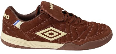 Umbro Speciali TR Suede Dark Brown/Cream Trainers - UK 10