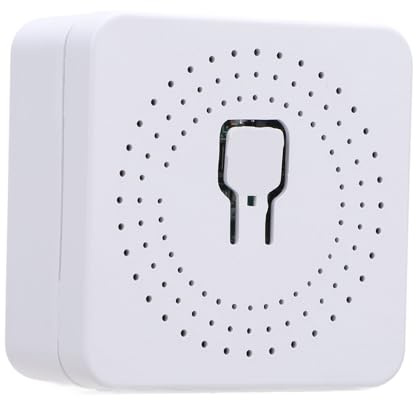 SUNGOOYUE Intelligenter Lichtschalter mit Sprachsteuerung, APP 16A, Timer-Funktion, WLAN, für Zuhause, AC100-240V
