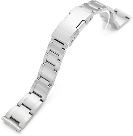 MiLTAT Riven-O2 Titan-Uhrenarmband, gerades Ende, Schnellverschluss, 20 mm