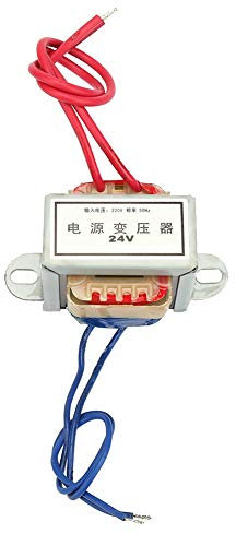 Trasformatore di Potenza Singolo AC 12V/24V Tensione di Uscita 5W Ingresso 220V 50Hz Montaggio Verticale Trasformatore di Potenza Elettrico Isolato a Bassa Frequenza(24V)