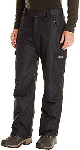 ARCTIX Snowsports Cargo Pants Pantalon de Neige Homme, Noir, Medium (32-34W 28L)