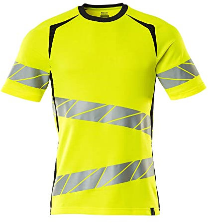 MASCOT ACCELERATE SAFE Premium T-Shirt 19082 (Farbe: Hi-vis Gelb/Schwarzblau; Größe: M)