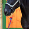 TOP-MAX Führstrick für Pferd - Krawattenseil in verschiedenen stylischen Designs - Führleine, Krawattenseil, Pony, Esel, Ziege (rot&schwarz) 3m