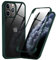 Phoneaura für iPhone 11 PRO 360 Grad Schutzhülle für iPhone 11 PRO Handyhülle; iPhone 11 PRO Hülle mit Glas und iPhone 11 PRO Case (VORNE+HINTEN)