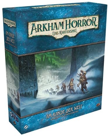 Fantasy Flight Games, Arkham Horror: LCG – Am Rande der Welt, Kampagnen-Erweiterung, Expertenspiel, Kartenspiel, 1-4 Spieler, Ab 14+ Jahren, 45+ Minuten, Deutsch, Mehrfarbig, Bunt