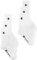 Champion Unisex Basics 6pk Crew Sportsocken, Weiß, 35-38 EU