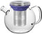 TEA SHOP - All in One Teapot Mallow 0,8l - Tetera de Cristal con Tapa e Infusor de Acero Inoxidable - Lila - Accesorios para té o infusiones