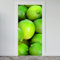Estika Türtapete selbstklebend - Limette - 95x205 cm - Einem Bogen Türposter, Obst Türaufkleber, Aufkleber PVC Folie, Klebefolie für türen, Tür tattoo, Modern decoration