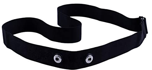 XUXIN Universal Replacement Heart Rate Monitor Soft Strap Adjustable Elastic Chest Mount Belt for Polar, Garmin, Wahoo