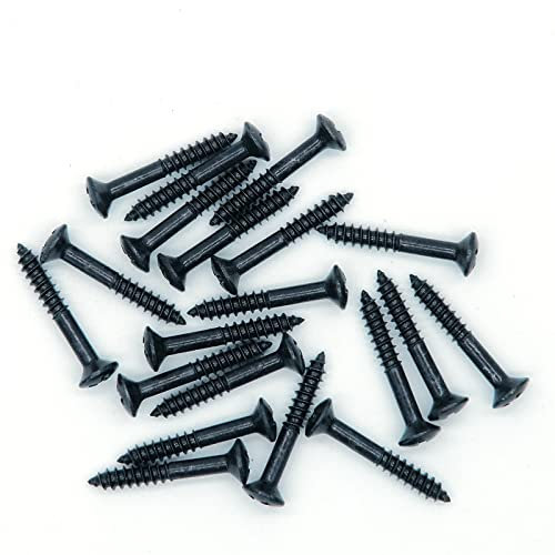 harpfeas 20 viti di montaggio ad anello per pickup humbucker, per chitarra Les Paul SG, colore nero