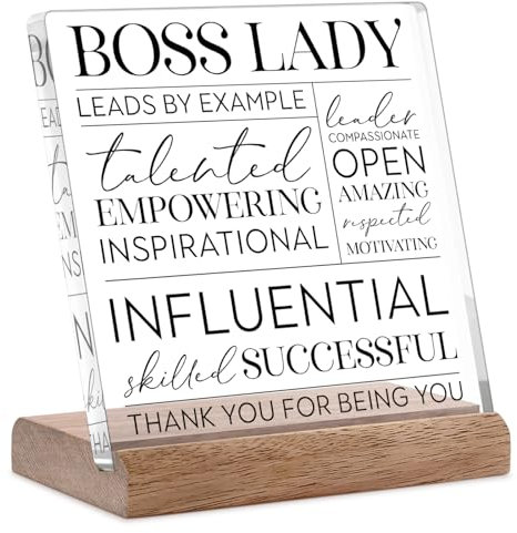 Boss Lady Geschenke für Frauen (schwarz)