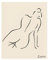 jenesaisquoi Picasso Wandkunst, Motiv: Die Frau Silhouette von Picasso, Kunstwerk, Picasso-Poster, Leinwand, Wandkunst für Wohnzimmer, Schlafzimmer, Büro (ungerahmt, 30,5 x 40,6 cm)