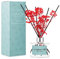 L'odeur Vill Reed Diffuser Set, 6.7 oz(200ml) Kirsche duftender Diffuser mit 6 fragrance sticks, Home raumduft Duft ätherisches Öl Reed Diffuser für Zuhause Große Zimmer Badezimmer Regal Dekor.