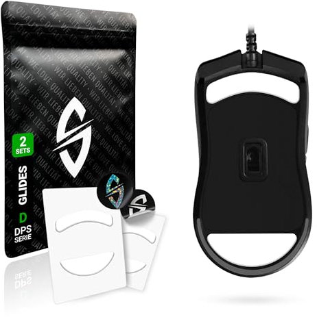 SensoryBoost DPS Glides para Razer Viper Mini (2 Juegos), pies de ratón, Bordes Redondeados, Ultra rápido, Autoadhesivo, Duradero y Ajuste, Kit de actualización