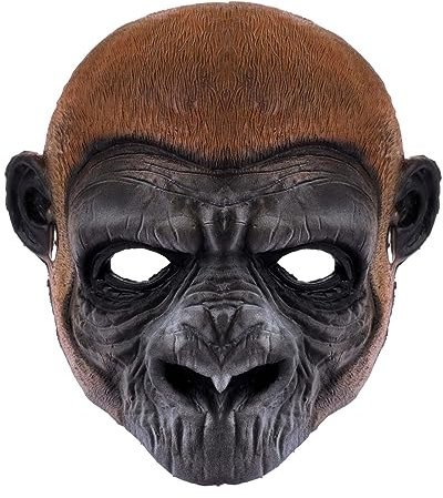 Gorilla Maske, Realistische Cosplay 3D Orang Maske, Tier Gesichtsmaske, Schimpansen Maske für
