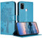 JayModCase Hülle für Samsung Galaxy M30S/M21, Leder Klapphülle Schutzhülle mit [Kartenfach] [Standfunktion] [Magnetverschluss] Handyhülle Kompatibel mit Samsung M30S - Blau