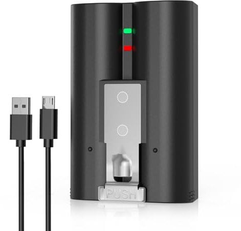 V4 Akku für Video Ring, Aufgerüsteter 7200mAh Super hohe Kapazität Li-Ion Ersatzakku Kompatibel mit Ring Video Türklingel 2/3/3 Plus/ 4, Stick Up / 3rd Kamera, Peephole Kamera, Spotlight Kamera Akku